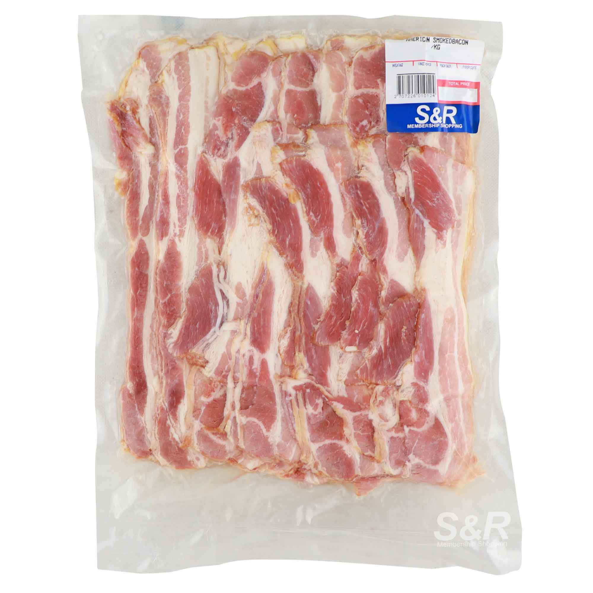 S&R American Smoked Bacon approx. 1.2kg S&R American Smoked Bacon approx. 1.2kg